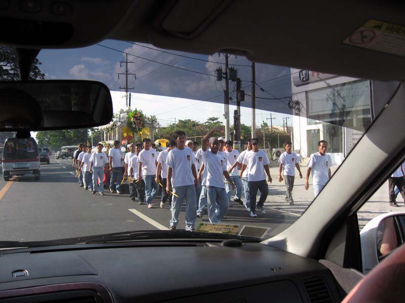 processions were everywhere in Pampanga
